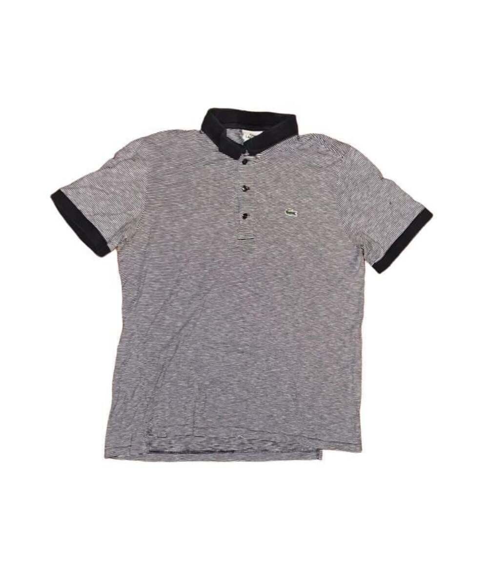 Lacoste Men's Striped Finishes Cotton Polo Shirt